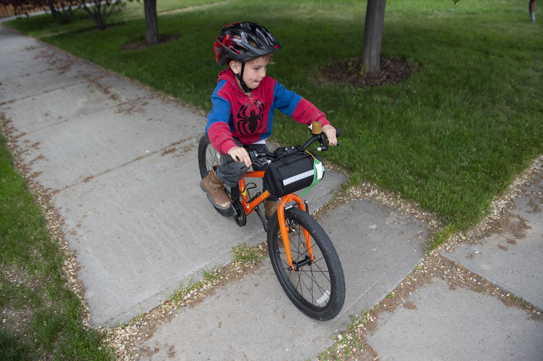 Teaching good biking habits early